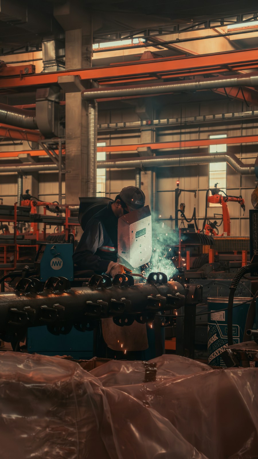 Operação industrial e ambiente de produção